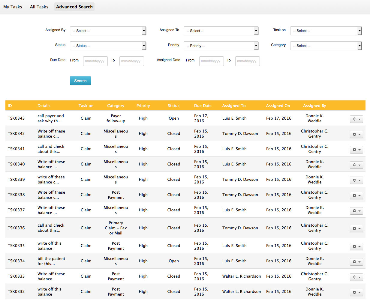 Task Management